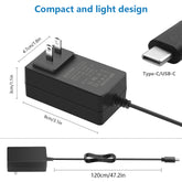 SHNITPWR 5 В, 3 А, адаптер питания USB C для Raspberry Pi 4, тип C, шнур преобразователя питания, 100 ~ 240 В переменного тока в постоянный ток, 5 В, 3000 мА, трансформатор, совместимый с Raspberry Pi 4, модель B, 1 ГБ/2 ГБ/4 ГБ